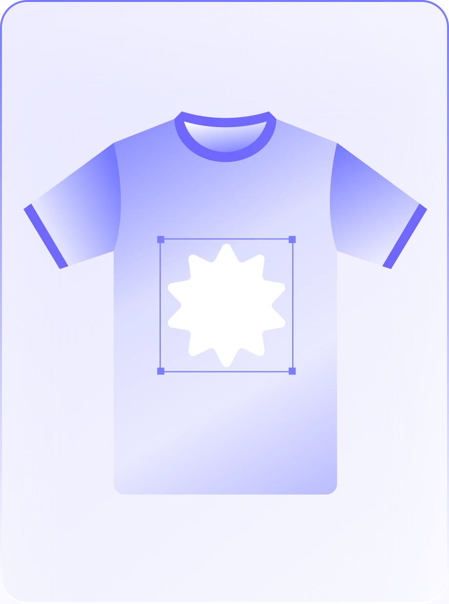 Custom product design preview